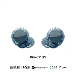 Falabella Audífonos bluetooth WFC710N/B Noise cancelling oferta