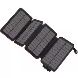 Falabella Cargador Power Bank solar 4 paneles 20.000 mAh oferta