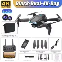 Falabella Dron cuadricoptero E99 fotografia 4k oferta