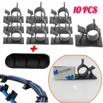 Falabella Clips Abrazaderas Organizador Cables Oficina Cables Usb oferta