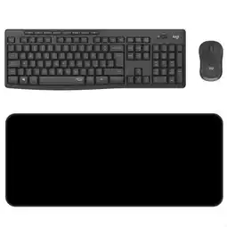 Falabella Combo Inalámbrico Mk295 + Alfombrilla Xl 80x30cm oferta