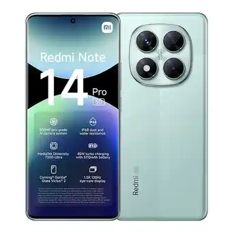 Falabella Celular Redmi Note 14 PRO 5G 512GB 12GB RAM Verde oferta