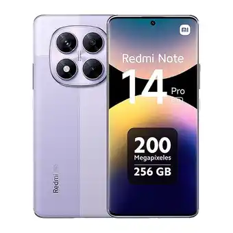 Falabella Celular Redmi Note 14 PRO 5G 512GB 12GB RAM Púrpura oferta