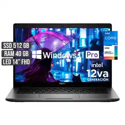 Falabella LATITUDE INTEL CORE I5-1235U SSD 512GB RAM 40GB LED 14 FHD oferta
