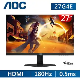 Falabella MONITOR GAMER 27G4E 27 IPS FullHD 180Hz 1ms NEGRO oferta