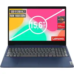 Falabella PORTATIL AMD RYZEN 5-7520U SSD 512GB RAM 16GB LED 15,6 FULL FHD oferta
