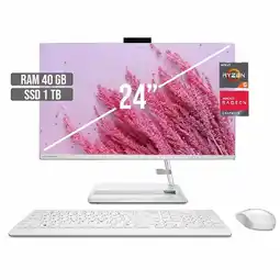 Falabella TODO EN UNO AIO 3 AMD RYZEN 5-7530U SSD 1TB RAM 40GB LED 24 FHD oferta