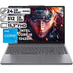 Falabella PORTÁTIL SLIM 3 15IRH10 INTEL CORE I5-13420H 24GB RAM 512GB SSD 15.3" FHD WUXGA oferta