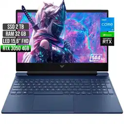 Falabella VICTUS INTEL CORE I5-12450H RTX 3050 4GB SSD 2TB RAM 32GB LED 15,6 FHD 144Hz oferta