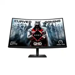 Falabella Monitor OMEN 32C Gamer 315 Pulgadas QHD Curvo Negro oferta