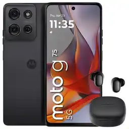 Falabella Celular Moto G75 5G 256GB /8GB Gris + Buds 6 Play Blk oferta