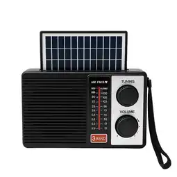 Falabella Radio Am Fm Portatil Solar Recargable 3 Bandas Usb Sd oferta