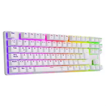 Falabella Teclado Gamer Mecánico Tkl T-tgk315w Bora RGB Blue oferta