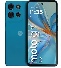 Falabella Celular Moto G75 256GB-8GB RAM- Cámara 50 MP -16MP- Pantalla 6,8 - 5G Azul oferta