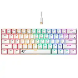 Falabella Teclado Mecanico Gamenote Kb903l Blanco Rgb oferta