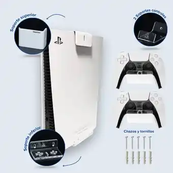Falabella Combo soporte de pared PS5 PlayStation 5 Fat oferta