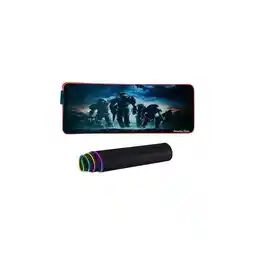 Falabella Pad mouse gamer rgb alfombra rgb 80cm x 30cm 10 colores luz - G03 oferta
