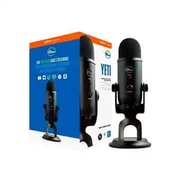 Falabella Micrófono Profesional Logitech Yeti Gaming Usb Blackout oferta