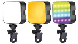 Falabella Luz Led Celular Camara Video RGB Portable Spot Recargable oferta