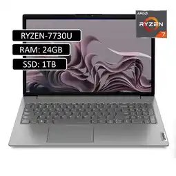 Falabella PORTATIL V15 G4 AMD Ryzen 7 7730U RAM 24GB ddr4 1TB SSD WIN 11 oferta