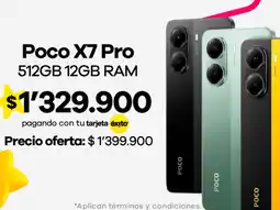 Éxito Poco X7 Pro oferta