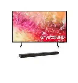 Falabella Televisor 43 Pulgadas DU7000 Led + Barra de sonido Aiwa AWSBH1 oferta