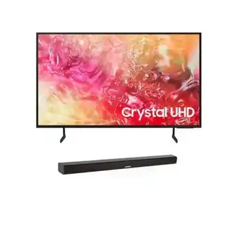 Falabella Televisor 43 Pulgadas DU7000 Led + Barra de sonido Aiwa AWSBH1 oferta