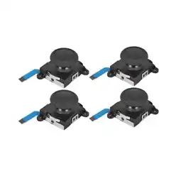 Falabella 4 Joystick Análogo Repuesto Para Joycon Negros Compatible Switch oferta
