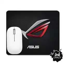 Falabella Mouse Pad Pc Asus Rog Gamer Ink Crazy oferta