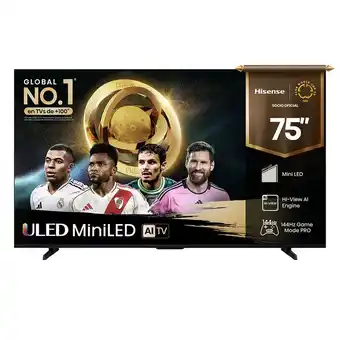 Falabella Televisor |  75 Pulgadas |  ULED MiniLED Pro 144Hz | 75U7QG oferta