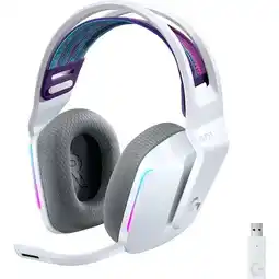 Falabella G733, Diadema Gamer Rgb Inalámbrica / 7.1 - Blanco oferta