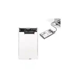 Falabella Caja disco duro hdd de 2.5 + cable adaptador usb a sata oferta