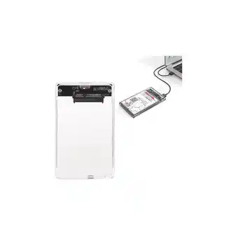 Falabella Caja disco duro hdd de 2.5 + cable adaptador usb a sata oferta