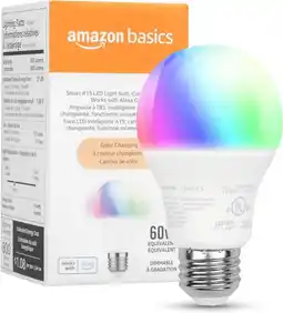 Falabella Bombillo Inteligente WI-FI Multicolor Funciona con Alexa oferta