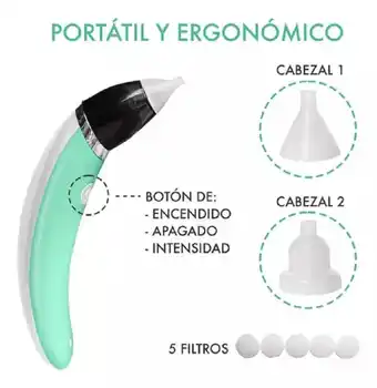 Falabella Aspirador nasal eléctrico para bebés para limpieza de nariz oferta
