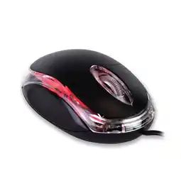 Falabella Mouse Óptico USB Con Luz Led Roja oferta