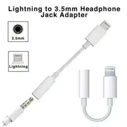 Falabella Convertidor de Lightning Iphone a plug para audífonos oferta