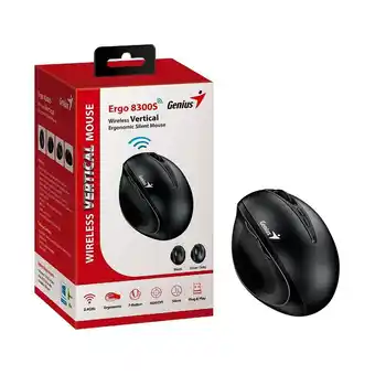 Falabella Mouse vertical inalámbrico ERGO 8300S Negro oferta