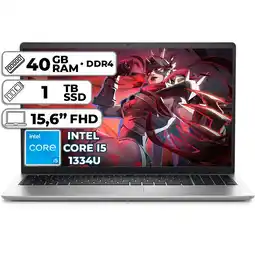 Falabella PORTÁTIL INSPIRON 3530 INTEL CORE I5 1334U 1TB SSD 40GB RAM 15,6" FHD PLATINUM SILVER oferta