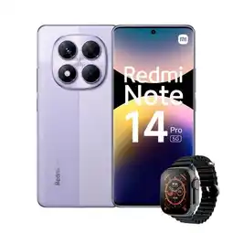 Falabella Celular Redmi Note 14 Pro 512GB 12GB Ram 5G Púrpura + Smartwatch oferta