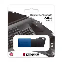 Falabella MEMORIA USB 64 GB 3.2 DTX EXODIA AZUL oferta