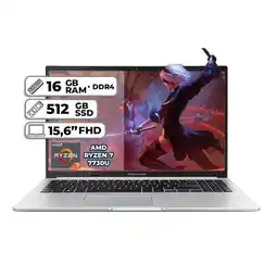 Falabella PORTÁTIL M1502YA-NJ107 AMD RYZEN 7 7730U 16GB RAM 512GB SSD PANTALLA 15.6” FHD oferta