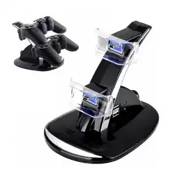 Falabella Cargador Base Doble Led Para Controles Ps3 Dualshock oferta