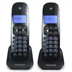 Falabella Teléfono dúo inalambrico m750-2 ca negro oferta
