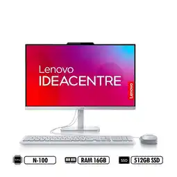 Falabella AIO 238 FHD A100 INTEL N100 RAM 16GB DDR5 512GB SSD BLANCO oferta
