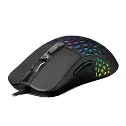 Falabella Mouse Gamer XTM-910 Swarm, RGB / 6 Botones / 6400dpi oferta