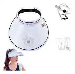 Falabella Sombrero Gorra Visera Para El Sol Con Ventilador Recargable B oferta