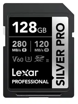 Falabella Tarjeta de memoria SD 128Gb SilverPro 280 Mb/s V60 oferta