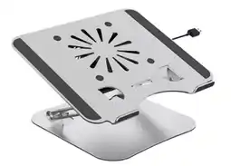 Falabella Base Para Laptop Pc Aluminio Ventilador Ergonómica Innovo oferta