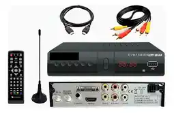 Falabella Decodificador Tdt Receptor Tv Digital Dvb Hdmi Antena oferta